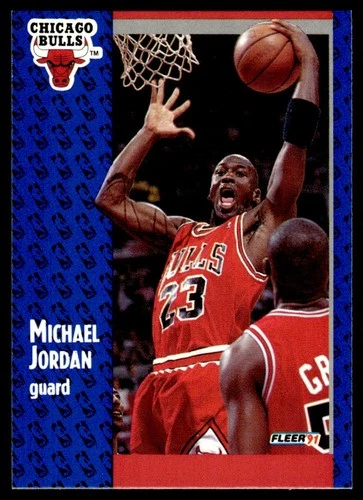 1991-92 Fleer Michael Jordan #29 (Off Centered)