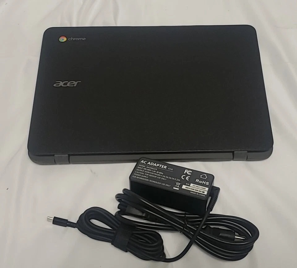 Chromebook Acer C733-C5AS modelo # N18Q5 con cargador Foto 2 de 4