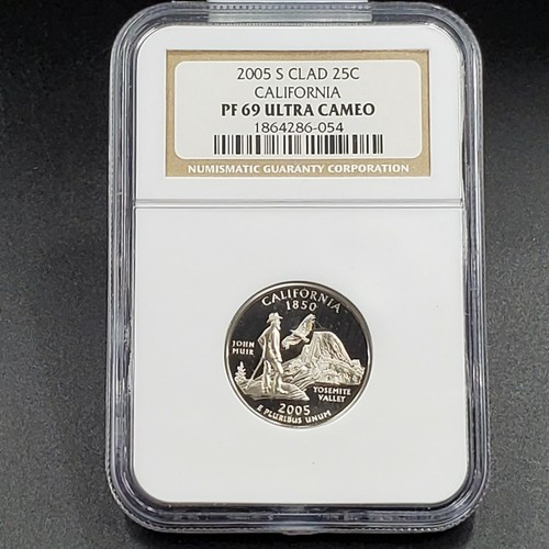 2005 S Complete 11 Coin Proof Set NGC Graded PF69 UCAM Brown Label WOW! Clad - Picture 6 of 12