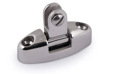 NAUTIKA Verdecksbeschlag Edelstahl Beschlag Scharnier Boot Bimini Halterung Befestigung