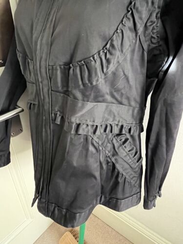 Yves Saint Laurent black cotton jacket will fit UK 12 - Picture 8 of 14