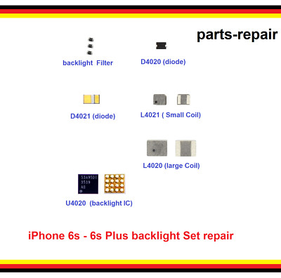 für iPhone 6s- 6s Plus backlight repair set IC Reparatur for iPhone 6S - 6S Plus