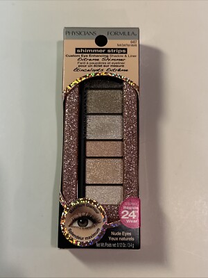 Physicians Formula Shimmer Strips 6407 Eye Enhancing Shadow Liner/Nude Eyes
