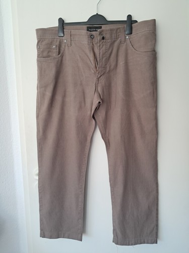 Westbury Jeans Braun Gr. 42/34 Leinen Gemisch Stretch