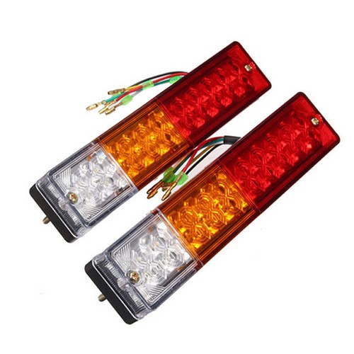 20 LED Tail Light Car Truck Trailer Stop Rear Reverse Turn Indicator LampsWK _yi - Picture 8 of 9