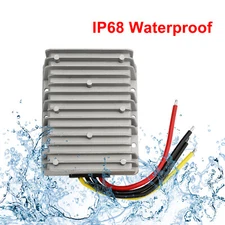 DC-DC 12V-13.8V 30A 414W Step Up Power Supply Converter Regulator Waterproof US