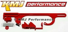 Holley 4150 4160 Carburetor Throttle Bracket Assembly Kit Powder Coated Red