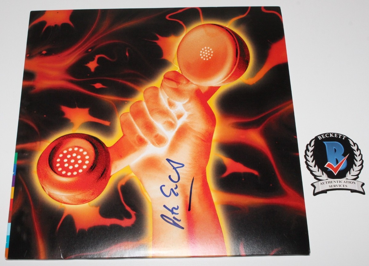 PETER GABRIEL SIGNED 'SECRET WORLD LIVE' VINYL RECORD ALBUM