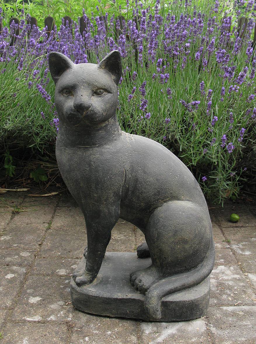 Rostige Metall-Katzen-Silhouette – Gartenzaun-Deko, 42,5 X 18 Cm, Rustikales Halloween-Ornament