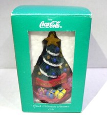 COCA COLA Ozark Mountain Christmas Hanging Ornament 1996 Vintage