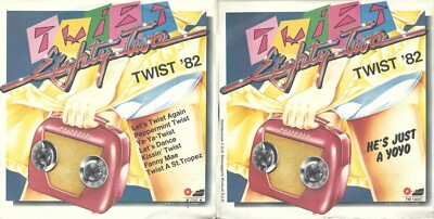 DISC 45 GIRI TWIST '82    TWIST EIGHTY-TWO // HE'S JUST A YOYO