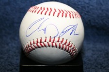CHASE DOLLANDER AUTOGRAPHED BASEBALL COLORADO ROCKIES TENNESSEE