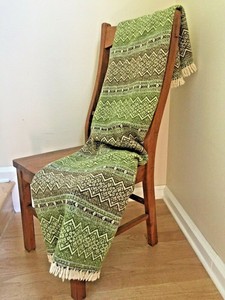 Brinley Home Amelia Cotton Chevron Print Woven Fringed ...