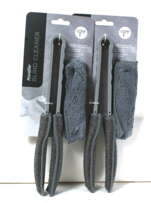 2 Count Core Kitchen Blind Cleaner Includes Abrasive And Microfiber Covers 
