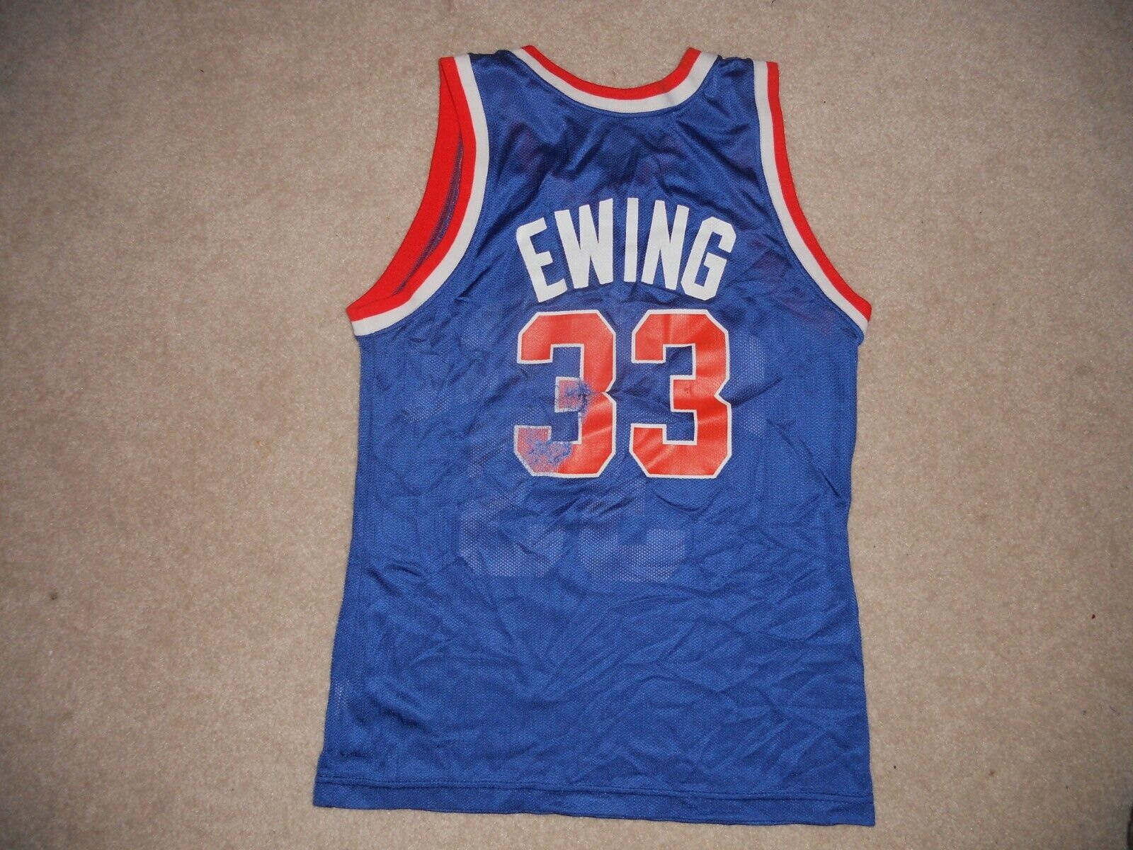 Camisa de Basquete Especial BAPE x New York Knicks - Patrick Ewing 33 -  Dunk Import - Camisas de Basquete, Futebol Americano, Baseball e Hockey