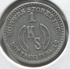 Kopper Stores Inc - Beards Fork, WV - Good For 1 ¢ - A - 18mm R3 - Lot # EC 5642