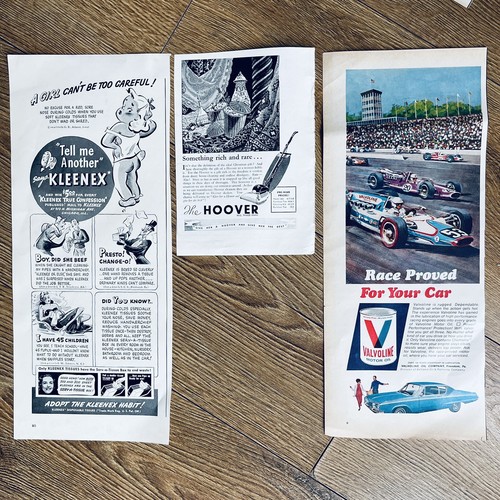 Vintage Advertisement Paper Cuts Magazine Scrap Cuts Advertisements Adverts X 57 - Foto 8 di 21