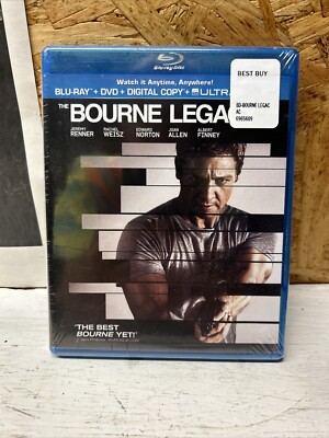 The Bourne Legacy (Blu-ray & DVD Digital Copy Set Ultraviolet, 2010) SEALED! 