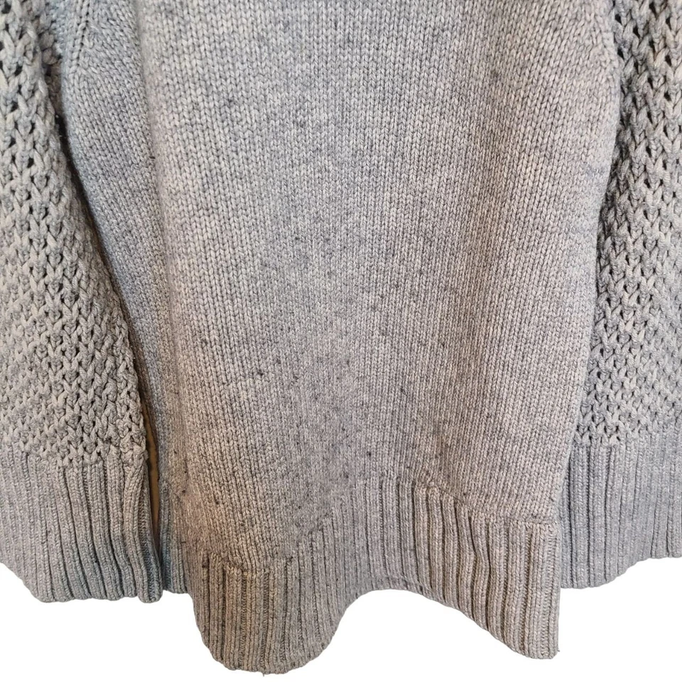 Derek Lam 10C X Athleta женщин S серый шерсти кашемир коренастый Bell рукав свитер - Изображение 3 из 4