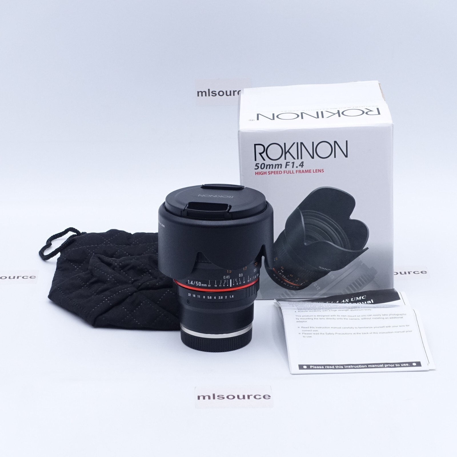 Rokinon 50mm F1.4 Lens for Sony E Mount 50M-E Manual Focus 84438763898 |  eBay