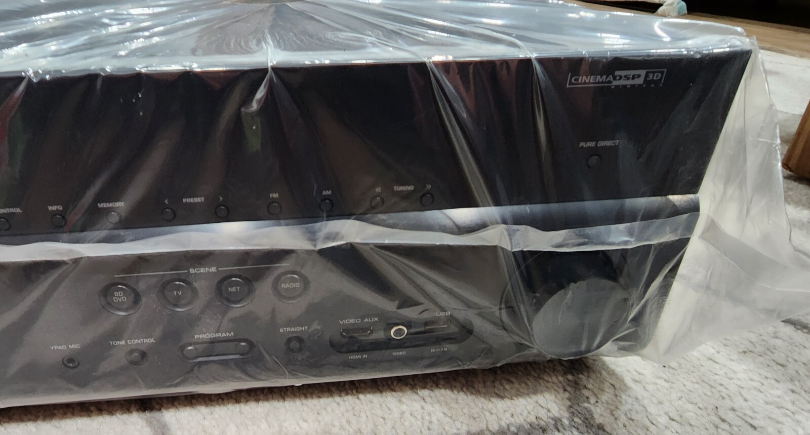 Yamaha HTR7065 7.2 Channel Dual Zone Natural Sound AV Receiver Brand