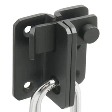 Door Bolt Heavy Duty Latch Latch Catch Anti-corrosion Black Building Lock