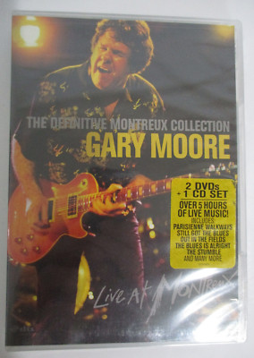 Gary Moore The Definitive Montreux Collection Live at Montreux 2 DVD 1 CD Set
