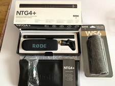 (unused, In Warranty - See Descr) RØde Ntg4+ Microphone W/ Ws6 Deluxe Windshield