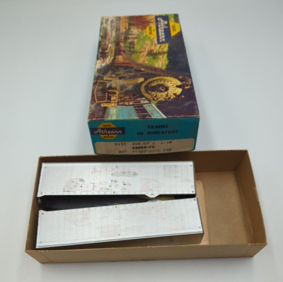 HO Scale Athearn 5157 Santa Fe ATSF 40' Van Tractor Trailers (2) per ...