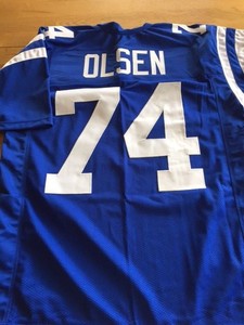 merlin olsen rams jersey