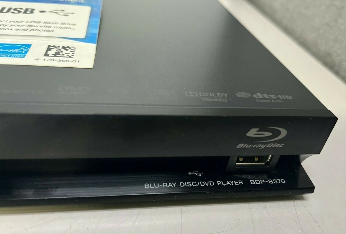 SONY Blu-ray 起きる DISC/DVD プレイヤー BDP-S370 SONY Blu-ray 起きる DISC/DVD プレイヤー BDP-S370