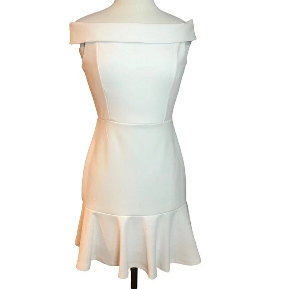 Allen schwartz white 2024 dress