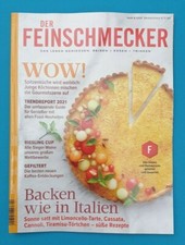 Der Feinschmecker Heft 4 April 2021 Backen wie in Italien   NEU + ungelesen