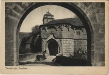 CPA AK Rothenburg Durchs alte Stadttor GERMANY (1077273)