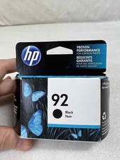 HP 92 Black Standard Yield Ink Cartridge, Prints Up to 220 Pages 9362WN 5/2016