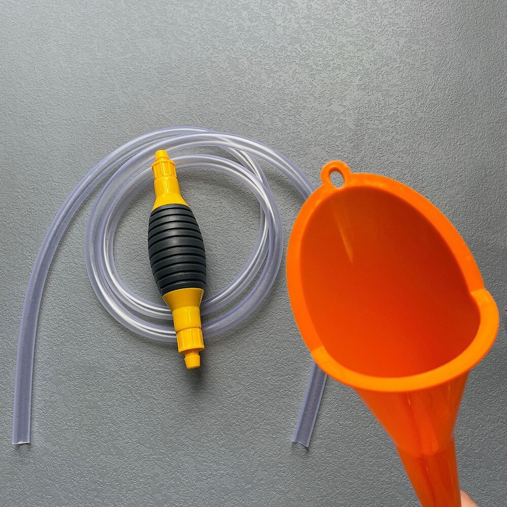 Car Oil Transfer Pump with Tube and Funnel Convenient Fluid Extraction