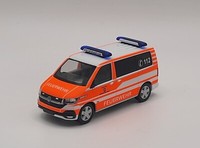 Volkswagen Vw T6.1 Mtw *Feuerwehr Ransbach-Baumbach* Herpa 097697 Ovp 1:87(H0)