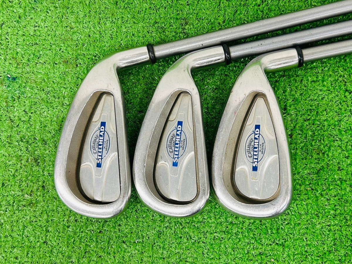 Callaway Steelhead X-14 Iron Set 5.6.8.9+PW+SW RH Big Bertha