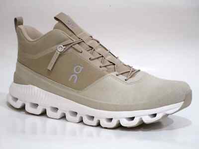 ON Men's Cloud Hi Speedboard Sneaker Shoes, Sand, Size 14 M