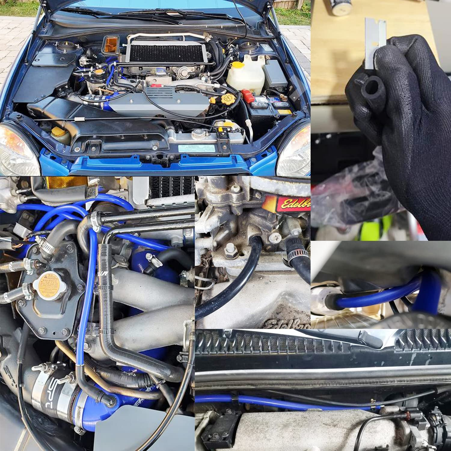 5FT High Temperature Silicone Vacuum Tubing Hose 130PSI Max Pressure