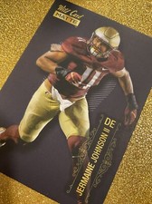 2022 WILD CARD MATTE JERMAINE JOHNSON II ROOKIE BASE #MB-60 FLORIDA STATE JETS. rookie card picture