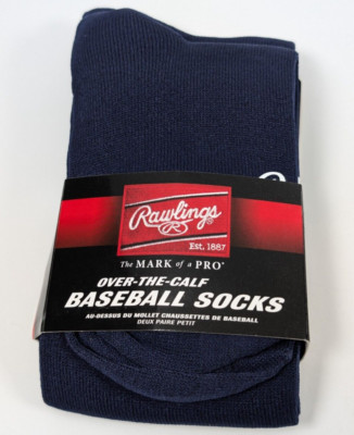 Rawlings Over The Calf Chaussettes de Baseball Homme Large Rawlings Over The Calf Chaussettes de Baseball Homme Large