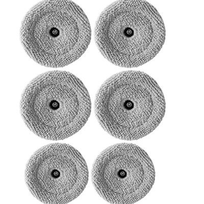 6Pcs Edge Mop pad for Roborock S8 MaxV Ultra, S8 Max Ultra Robot Vacuum Cleaner