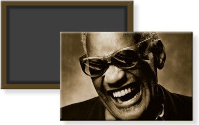 Ray Charles Singer Songwriter Blues Gospel R&B Music 2x3 Refrigerator Magnet