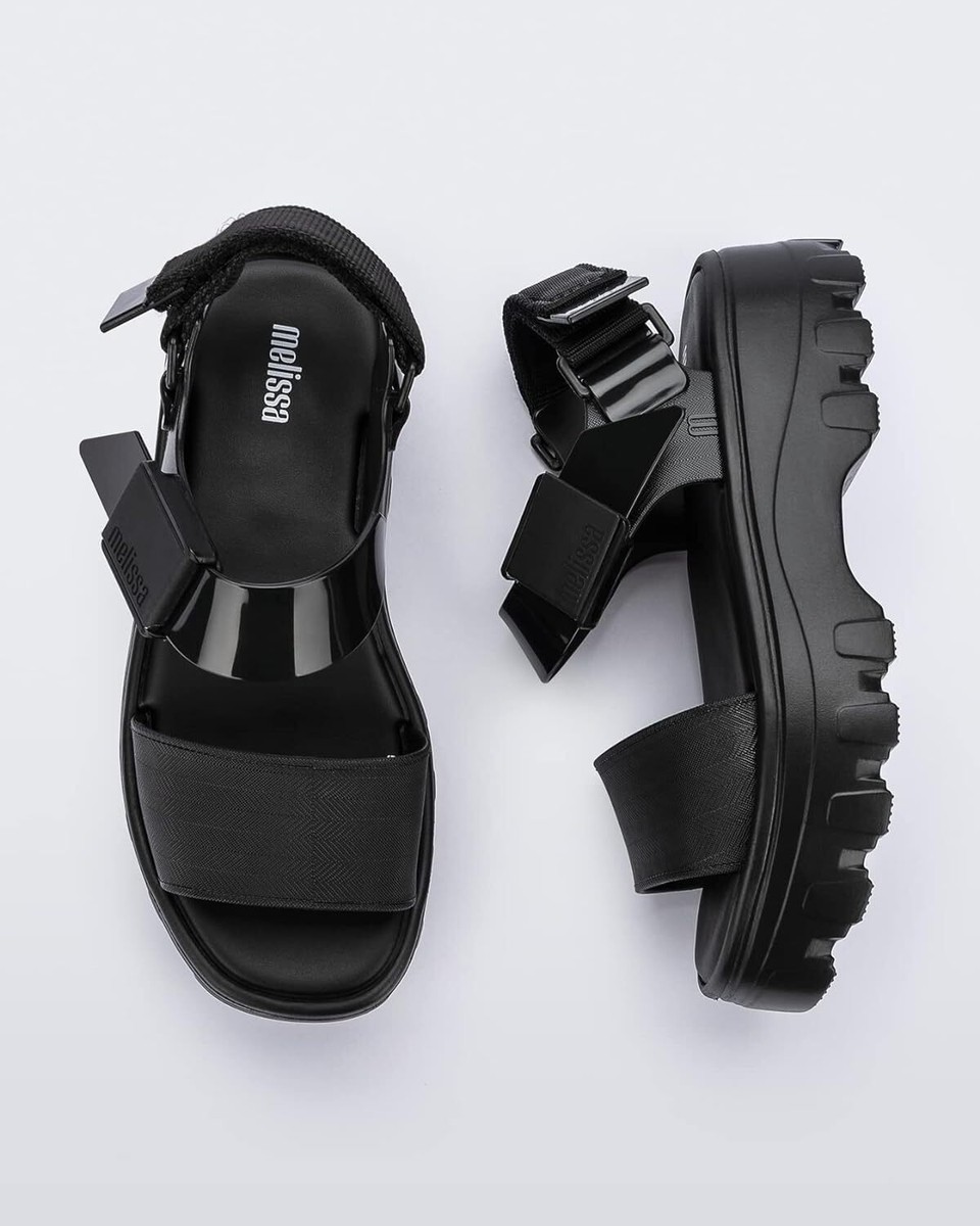 MELISSA KICK OFF SANDAL Sandals Black/Black New | eBay