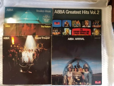 ABBA 6 LP's 70ziger Jahre ''Arrival''/''The Visitor'' u.a. ORIGINAL KULT-KONVOLUT