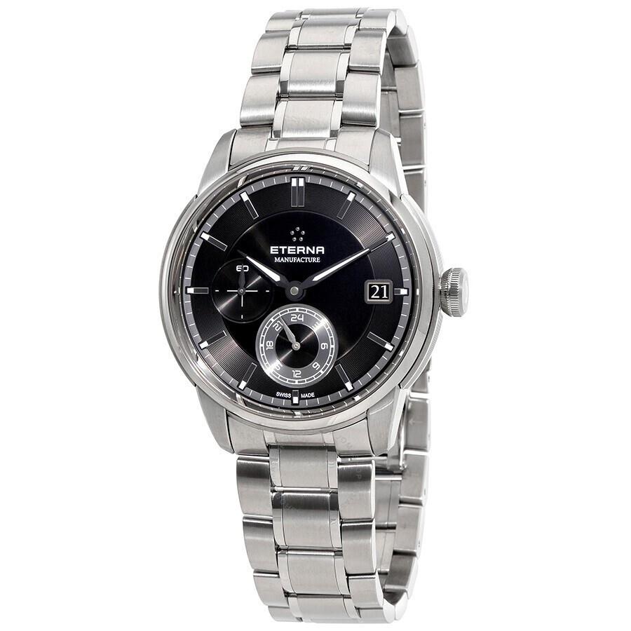 Eterna Adventic GMT 7661.41.46.1702 In-House Caliber 3914A Black