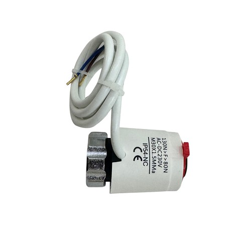 Underfloor Heating Manifold Actuator 230v Normally Closed 2w M30 to 1.5mm GL - Picture 2 of 6