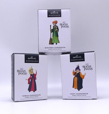 2023 Hallmark Disney HOCUS POCUS Sarah, Mary Winifred