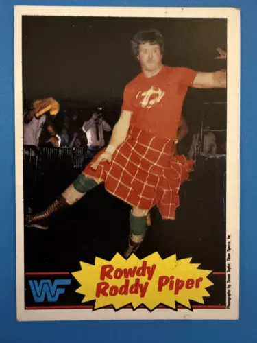 1985 Topps WWF - Roddy Piper #7 (RC)